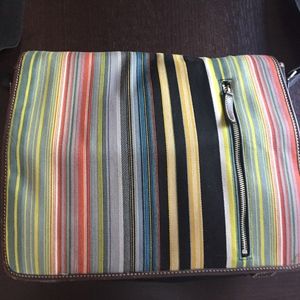 ACME MADE Striped Multicolor Laptop Courier bag